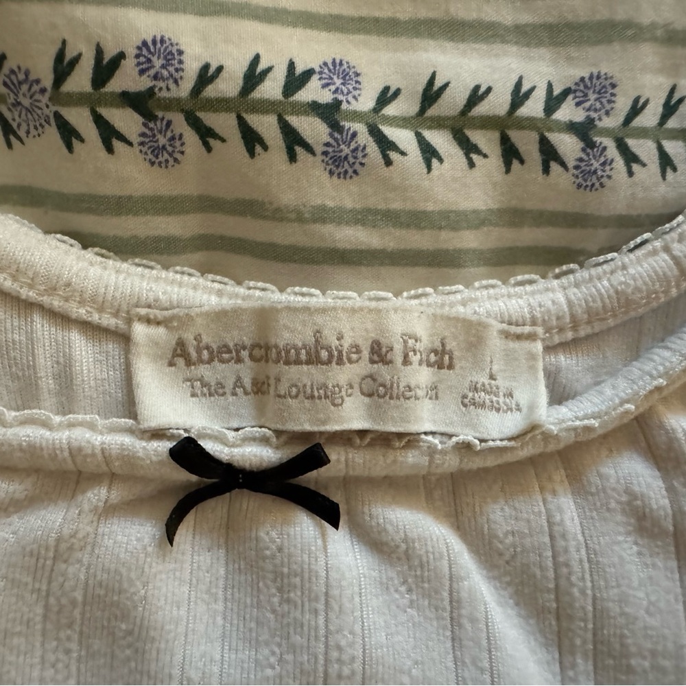 A&F Pointelle Sleep Tank | Women’s L | GUC - Picture 4 of 6